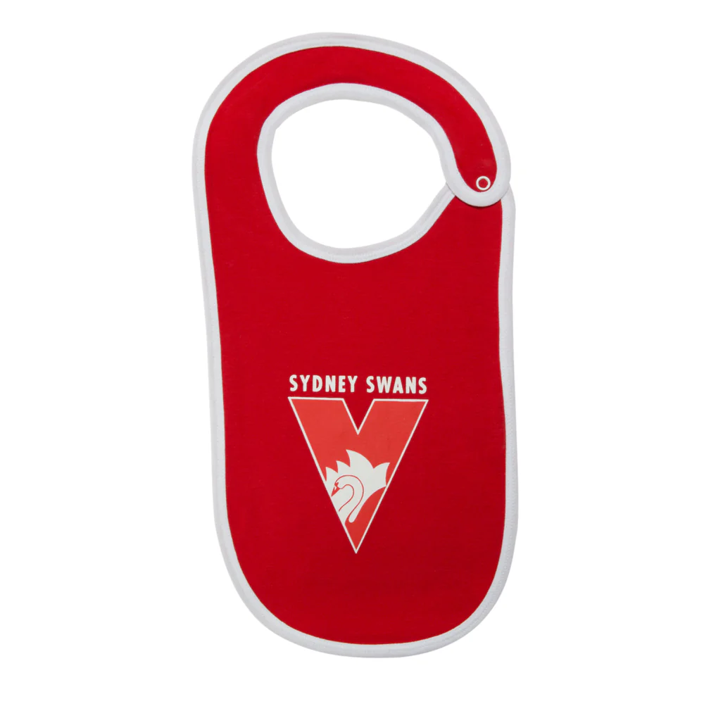 Sydney Swans Logo Baby Bibs - Image 2