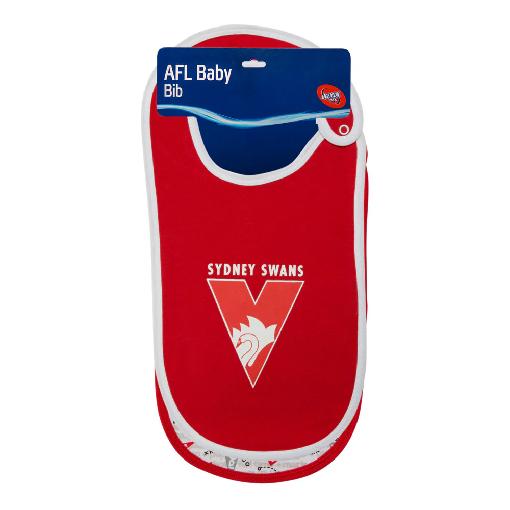 Sydney Swans Logo Baby Bibs - Image 6