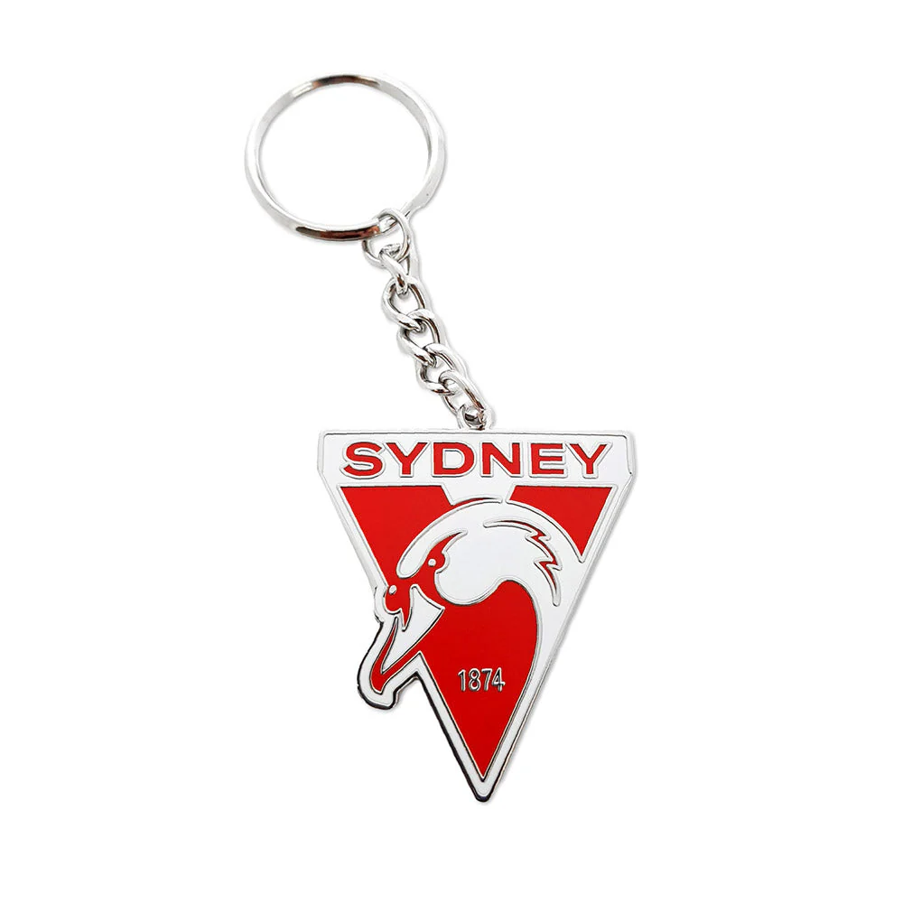 Sydney Swans Logo Keyring - Image 2
