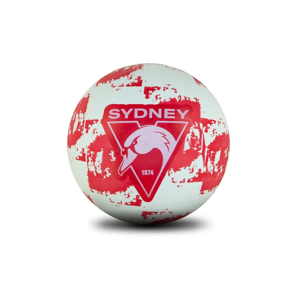 Sydney Swans Marble High Bounce Ball