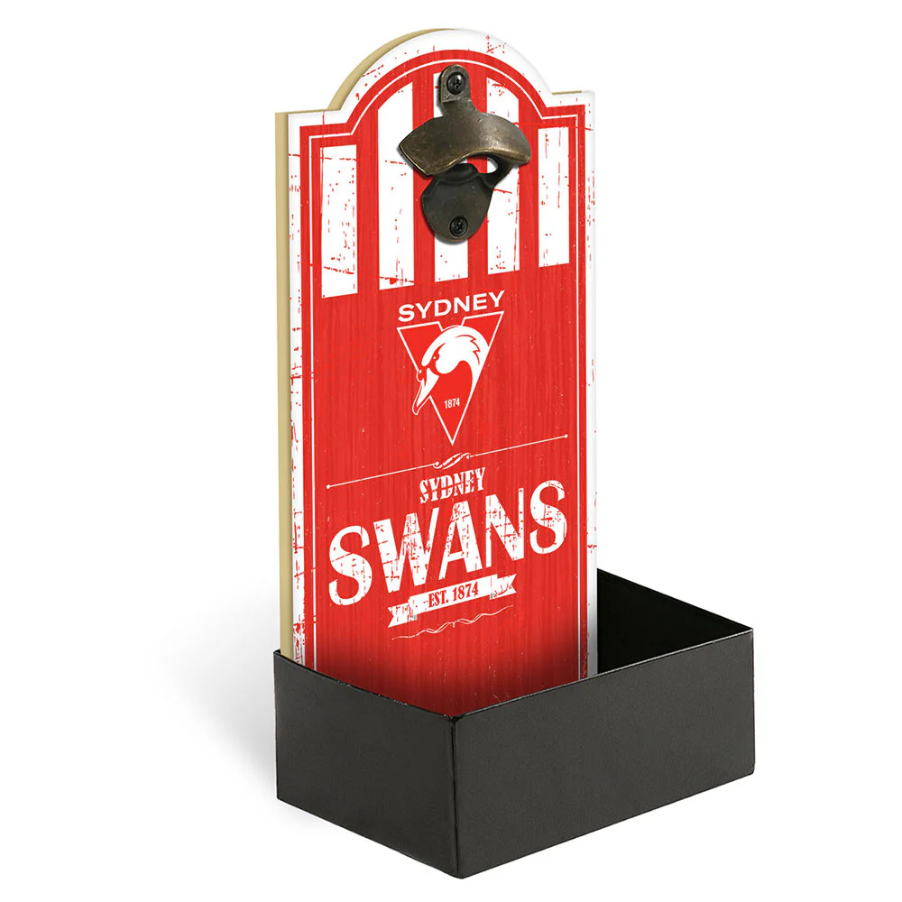 Sydney Swans Mdf Bottle Opener