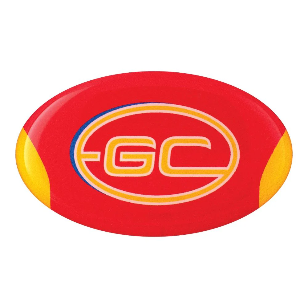 Gold Coast Suns Logo Oval Decal