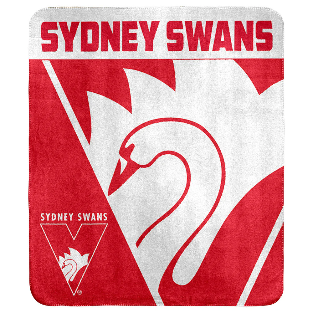 Sydney Swans Polar Fleece Rug - Image 2