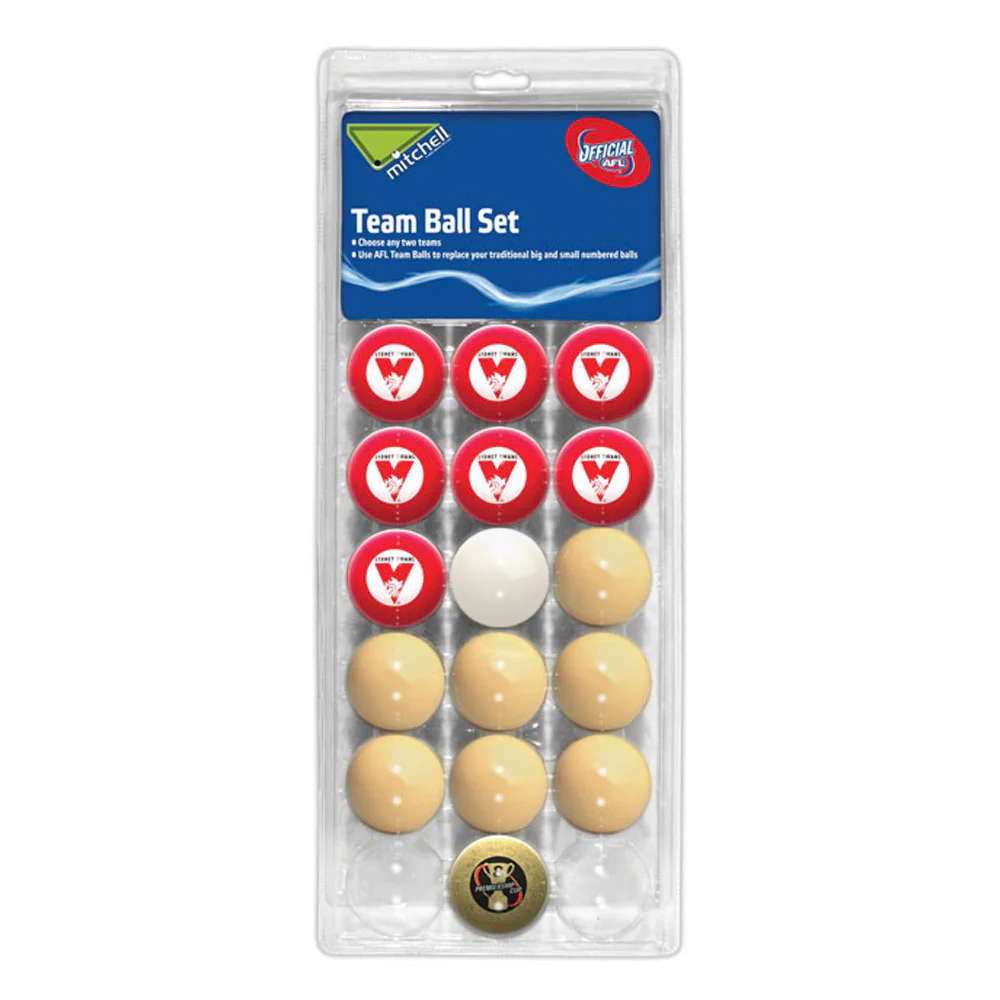 Sydney Swans Pool Ball Set