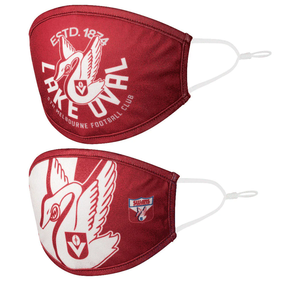 Sydney Swans Set Of 2 Face Masks - Image 2