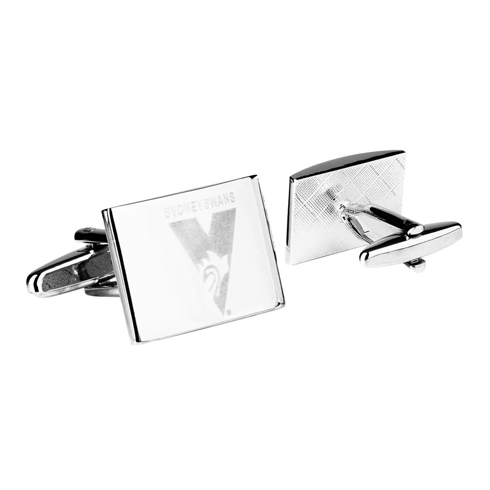 Sydney Swans Silver Cufflinks