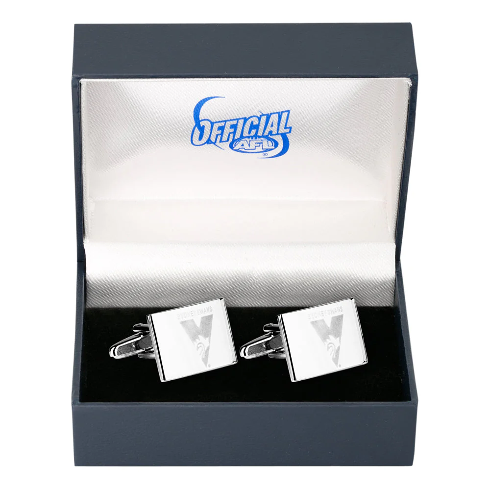 Sydney Swans Silver Cufflinks - Image 4