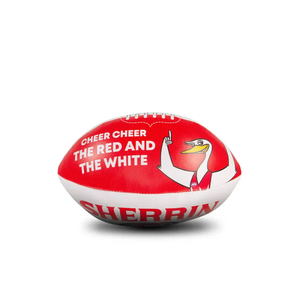 Sydney Swans Soft Mini Football - Image 3