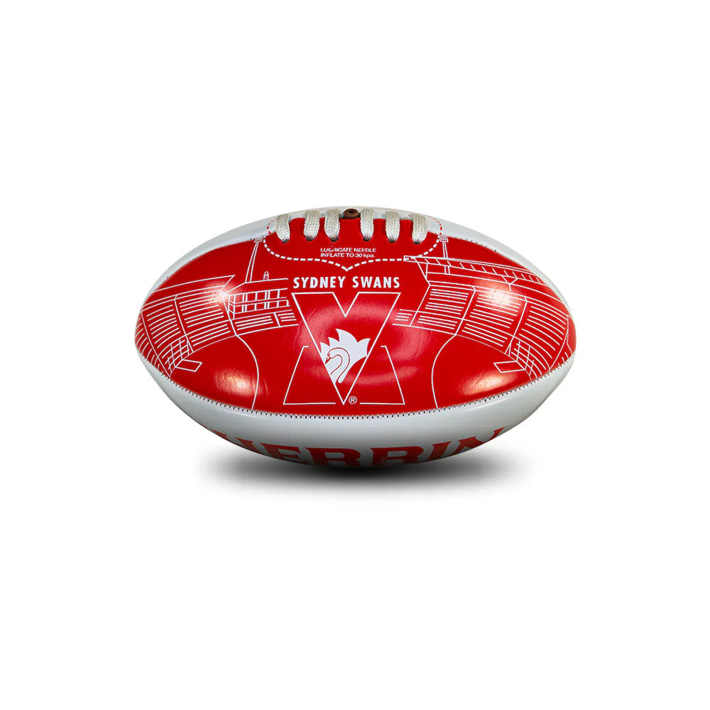 Sydney Swans Softie  20cm Football - Image 5