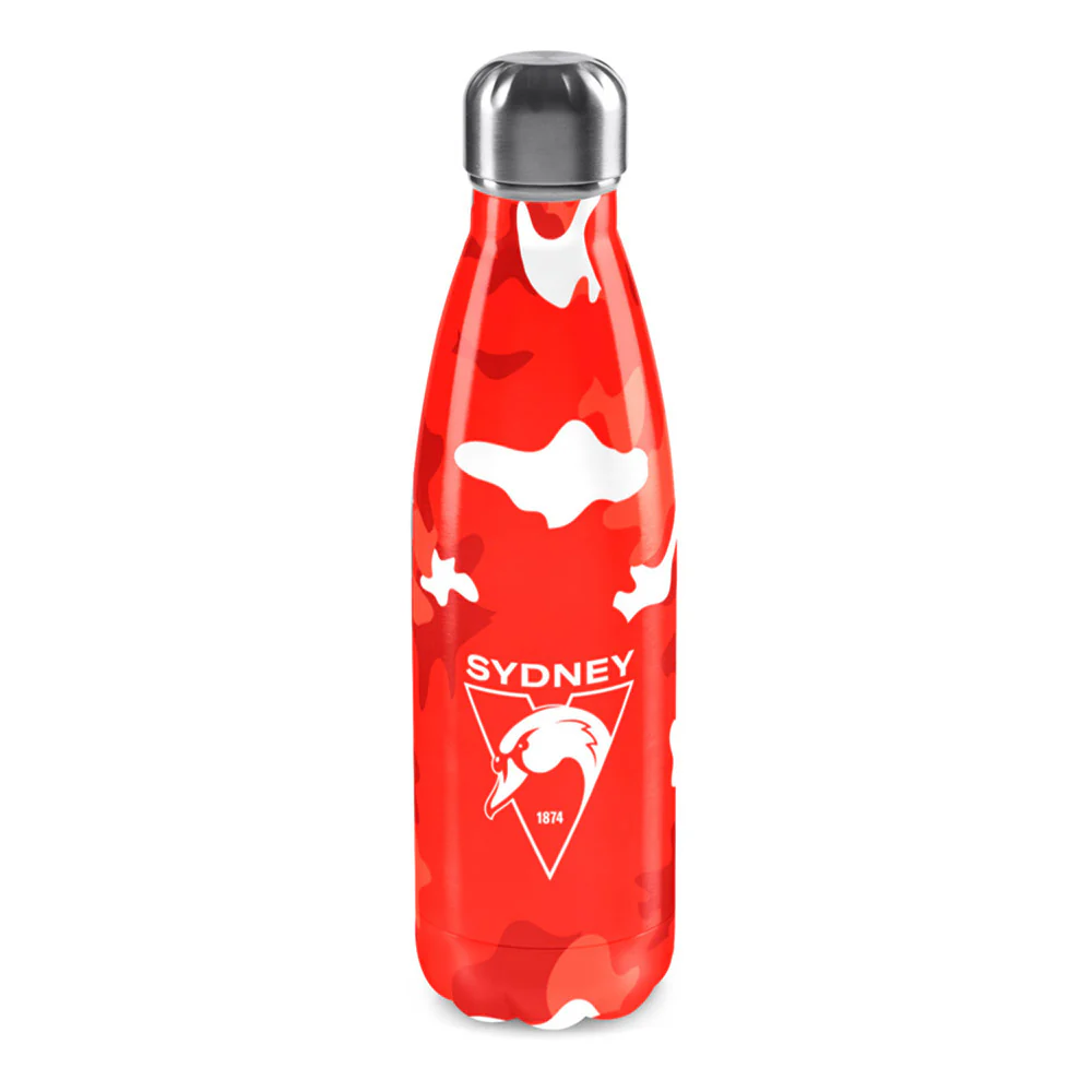 Sydney Swans Stainless Steel Wrap Drink Bottle
