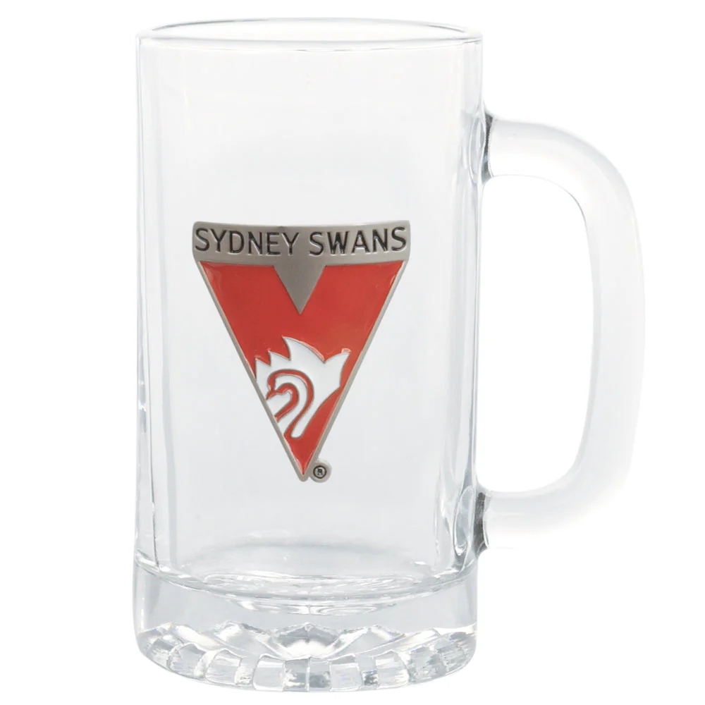 Sydney Swans Stein With Metal Badge - Image 2