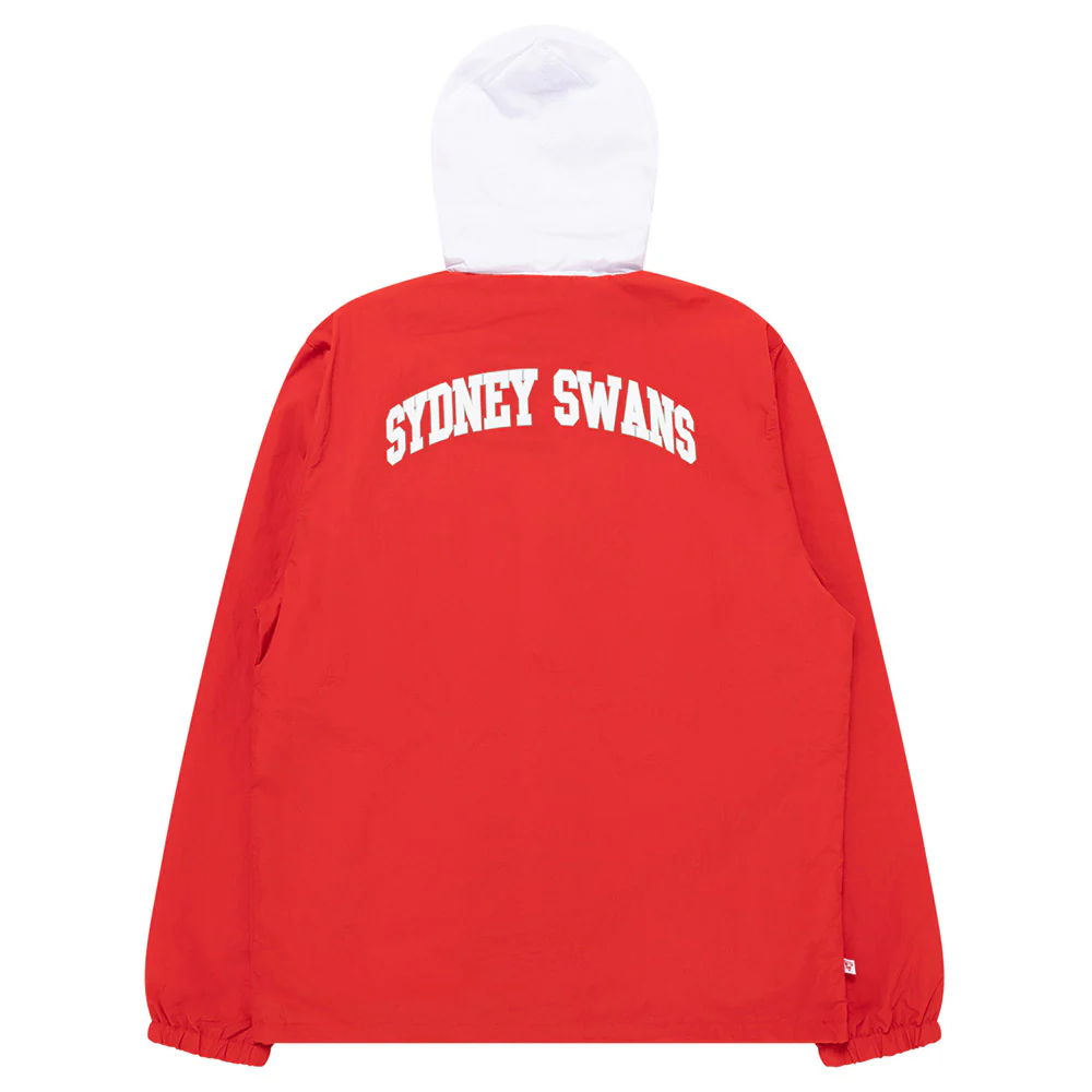 Sydney Swans Team Crest Full Zip Nylon Windbreaker - Image 2