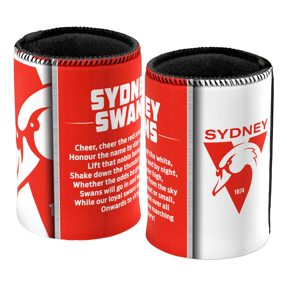 Sydney Swans Team Song Can Cooler - Image 2