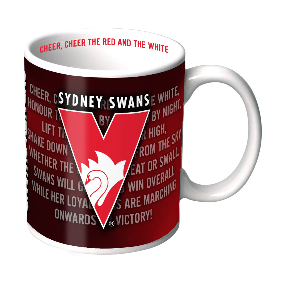Sydney Swans Team Song Mug