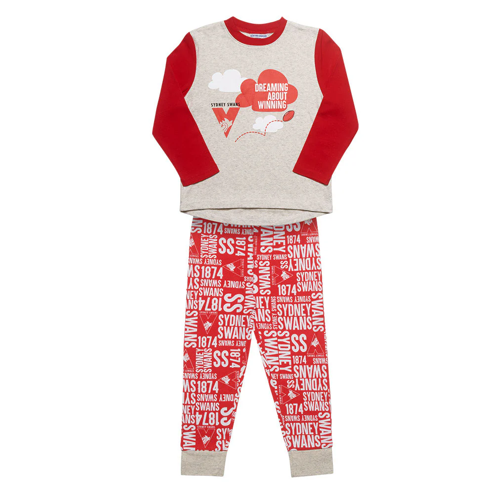Sydney Swans Toddlers Sleepwear Set - Image 3