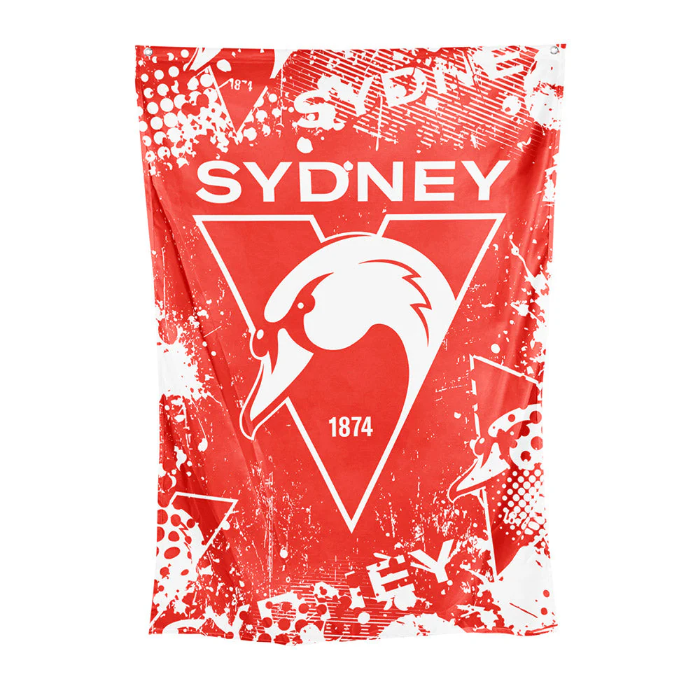 Sydney Swans Wall Flag - Image 2