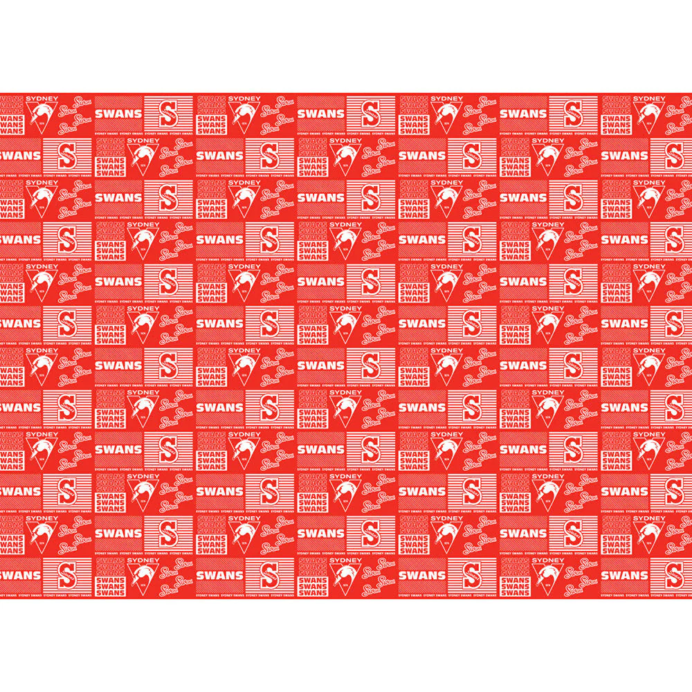 Sydney Swans Wrapping Paper - Image 2