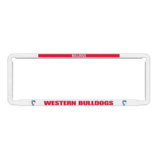 Western Bulldogs Number Plate Form - Image 2