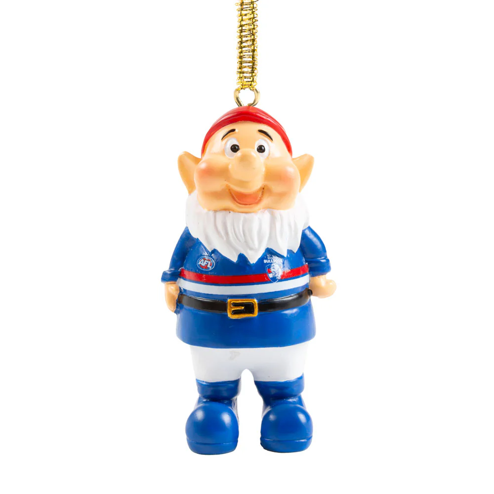 Western Bulldogs Mini Gnome Ornament