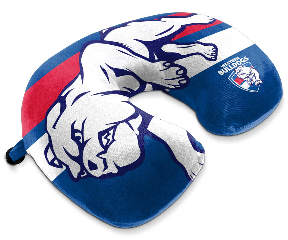 Western Bulldogs Travel Neck Pillow