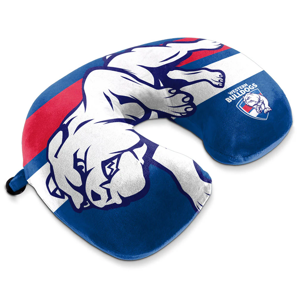 Western Bulldogs Travel Neck Pillow - Image 2