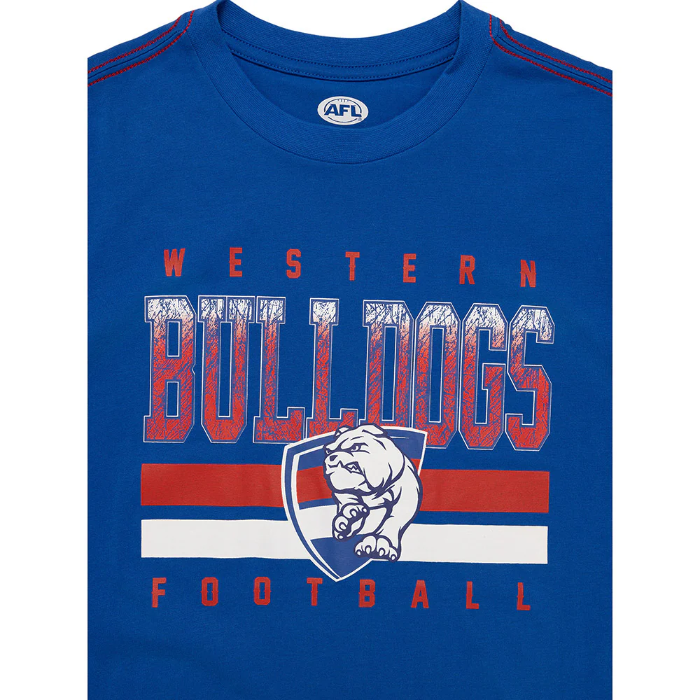 Western Bulldogs Youth Sketch Tee - Image 3