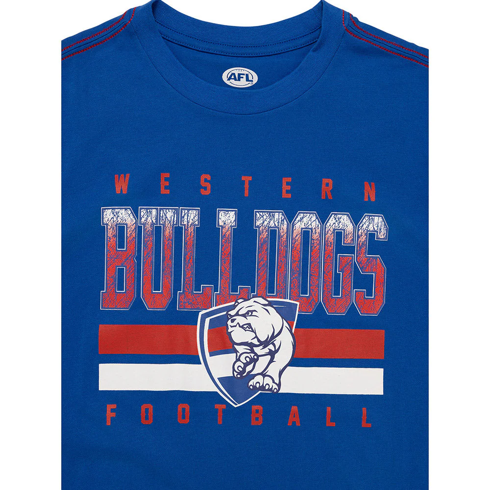 Western Bulldogs Youth Sketch Tee - Image 5