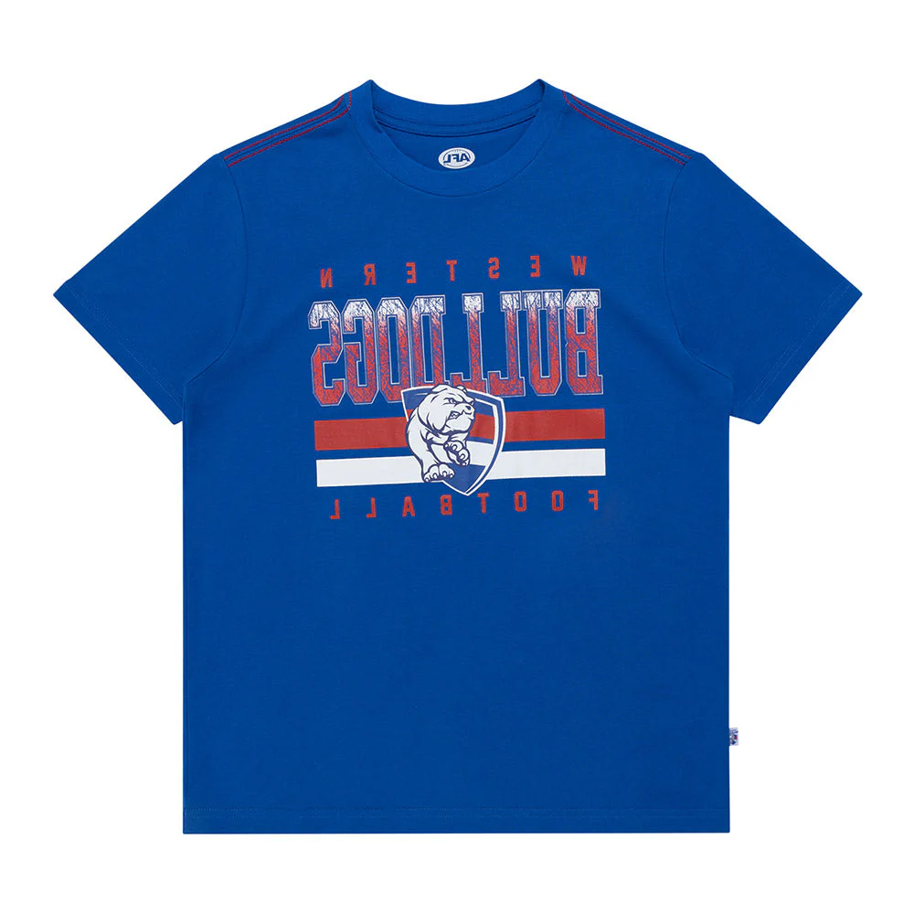 Western Bulldogs Youth Sketch Tee - Image 8