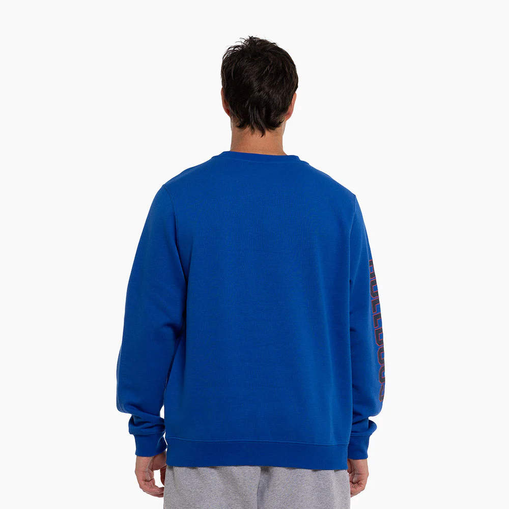 Western Bulldogs Mens Patchwork Crew Sweater - Image 3