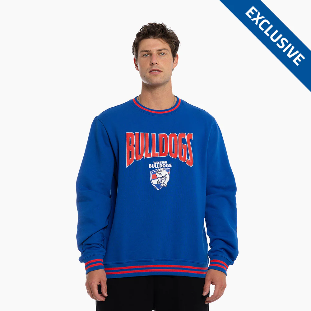 Western Bulldogs Adult Arch Crew Sweater