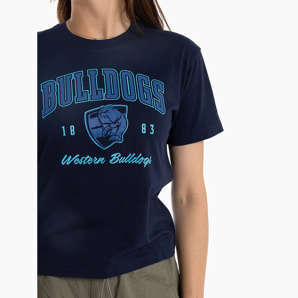 Western Bulldogs Womens Printed Pop Tee - Image 6