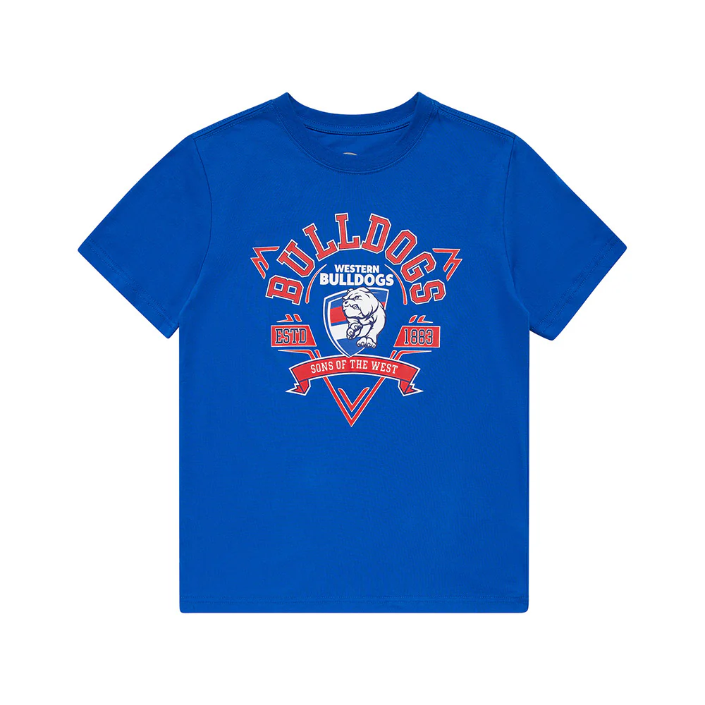 Western Bulldogs Youth Banner Tee