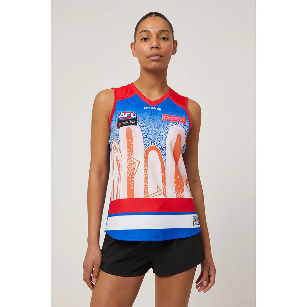 Western Bulldogs AFLW Season 7 Womens Indigenous Guernsey - Image 8