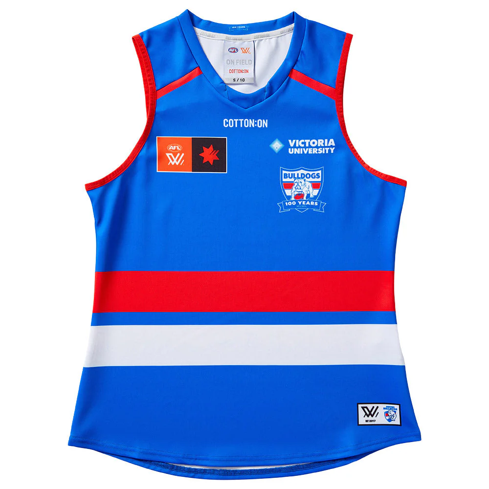 Western Bulldogs AFLW S10 Home Guernsey