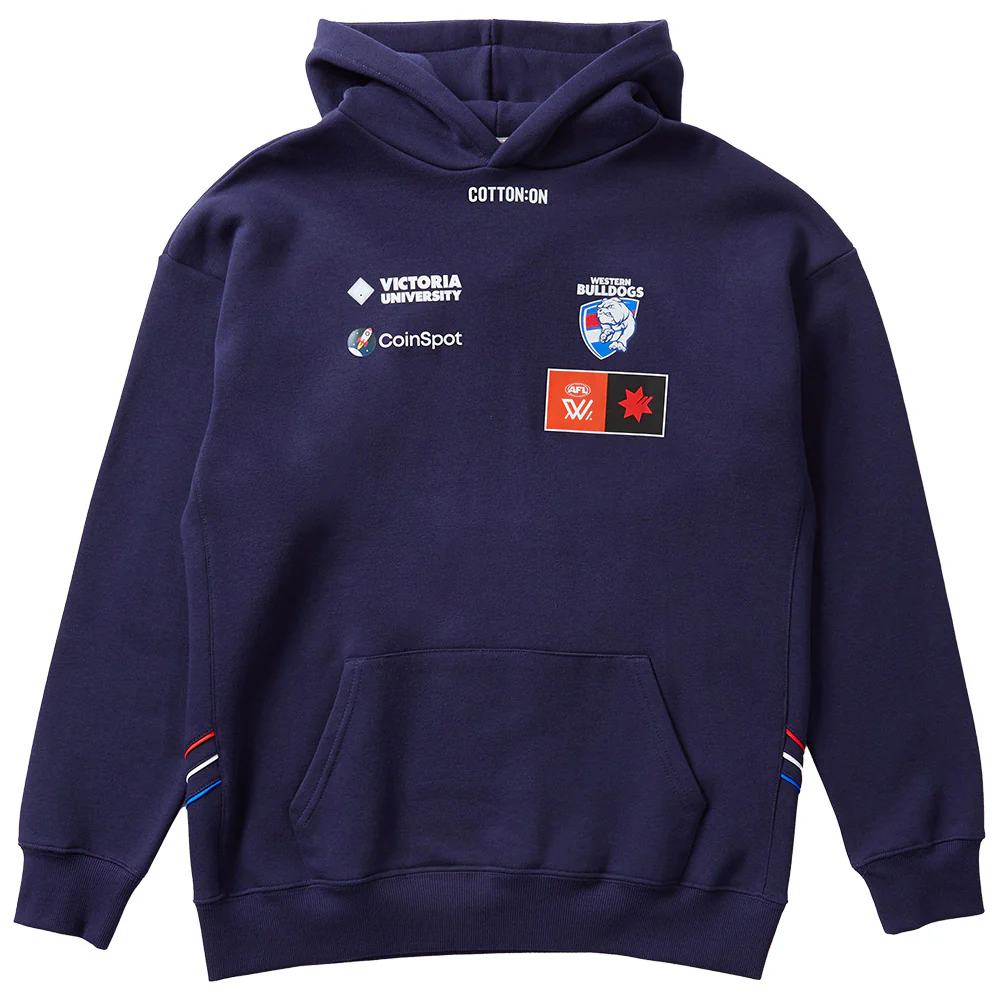 Western Bulldogs AFLW S10 Fleece Hoodie