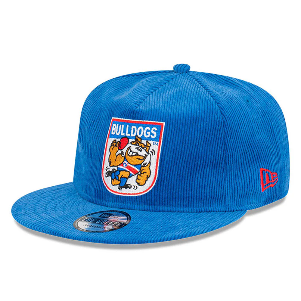 Western Bulldogs New Era Mascot Corduroy Golfer Cap
