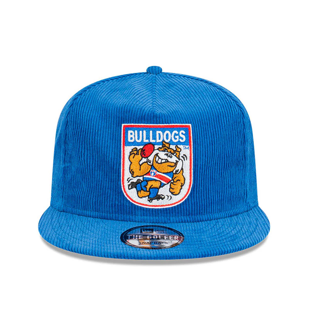 Western Bulldogs New Era Mascot Corduroy Golfer Cap - Image 2
