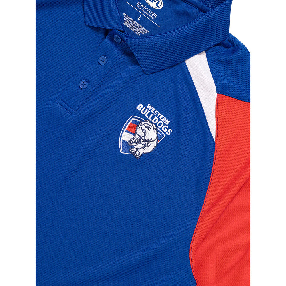 Western Bulldogs Mens Performance Polo - Image 6