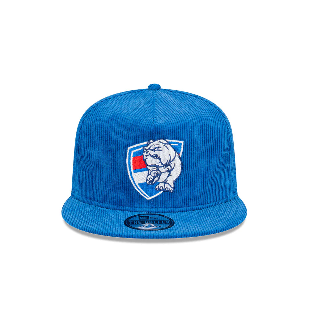 Western Bulldogs New Era Cord Golfer Cap - Image 3