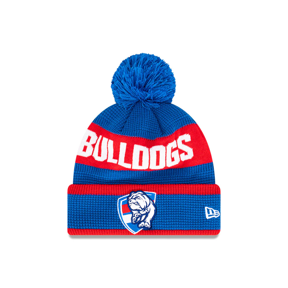 Western Bulldogs New Era Waffle Wordmark Beanie