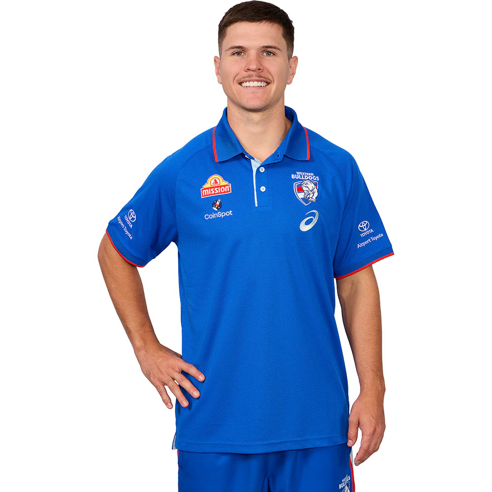 Western Bulldogs 2026 Media Polo Adult - Image 3