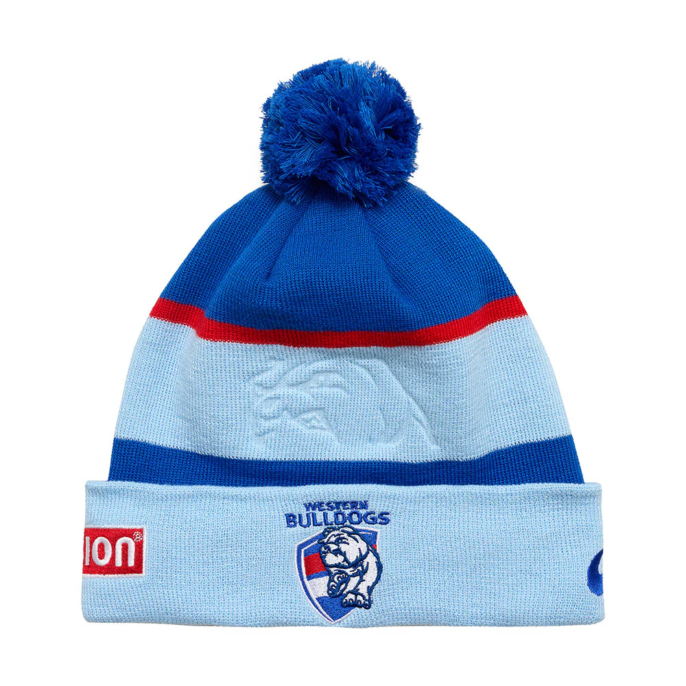 Western Bulldogs 2026 Beanie Faded Denim - Image 2