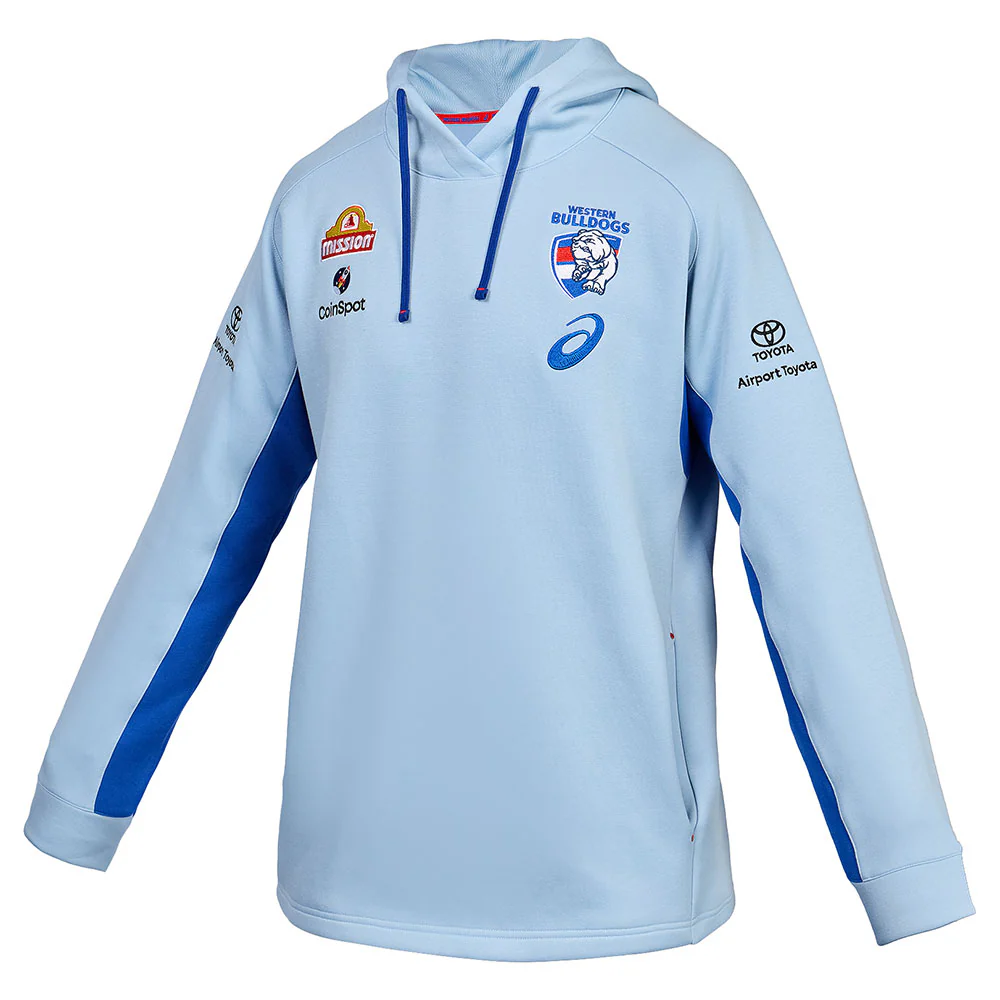 Western Bulldogs 2026 Training Hoody Faded Denim