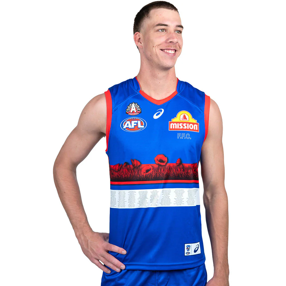 Western Bulldogs 2026 Anzac Guernsey Adult - Image 3
