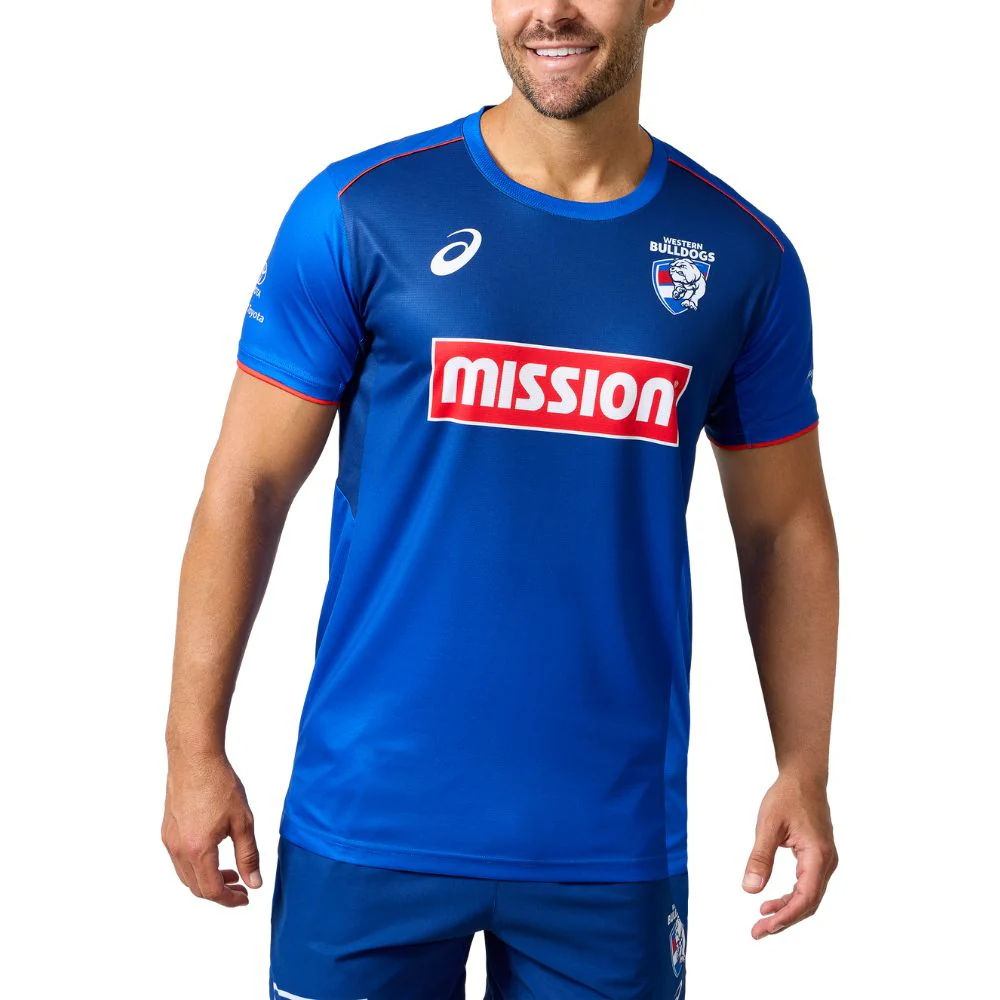 Western Bulldogs 2025 Authentic Training Tee