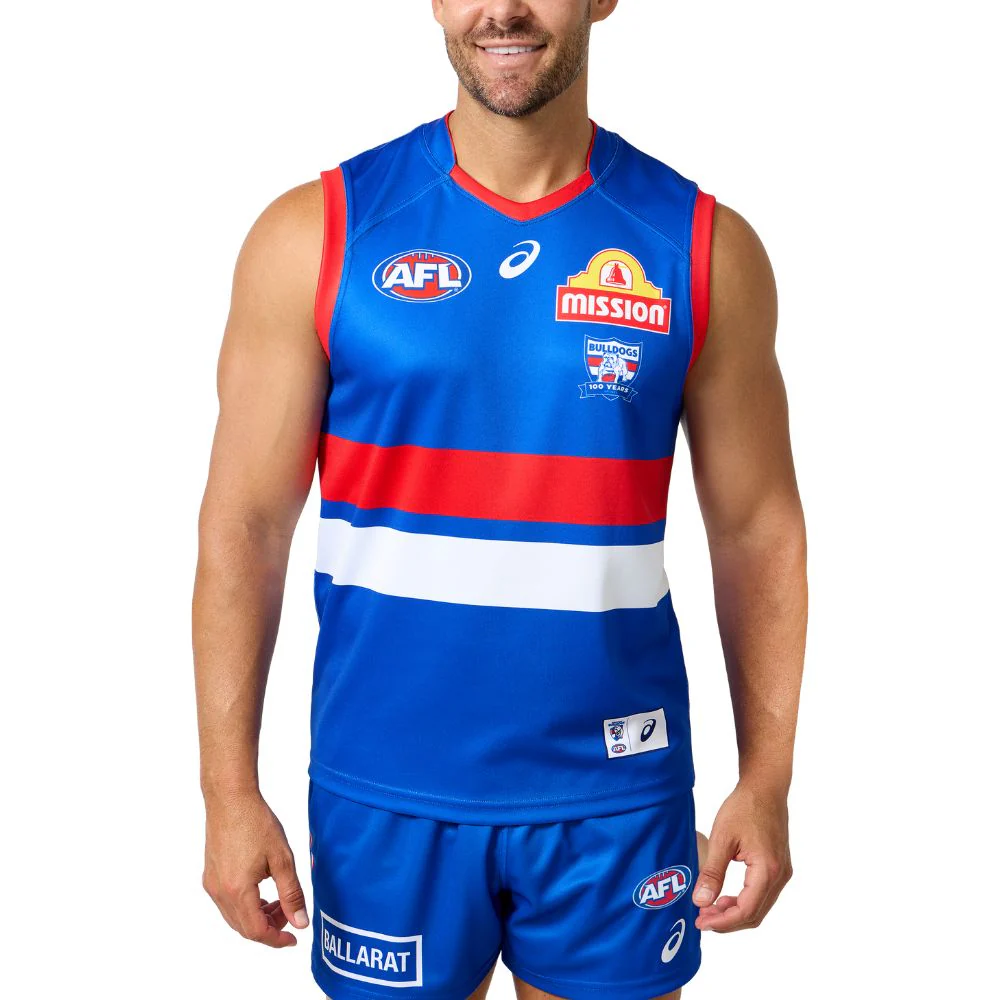 Western Bulldogs Authentic 100 Year Home Guernsey - Image 3