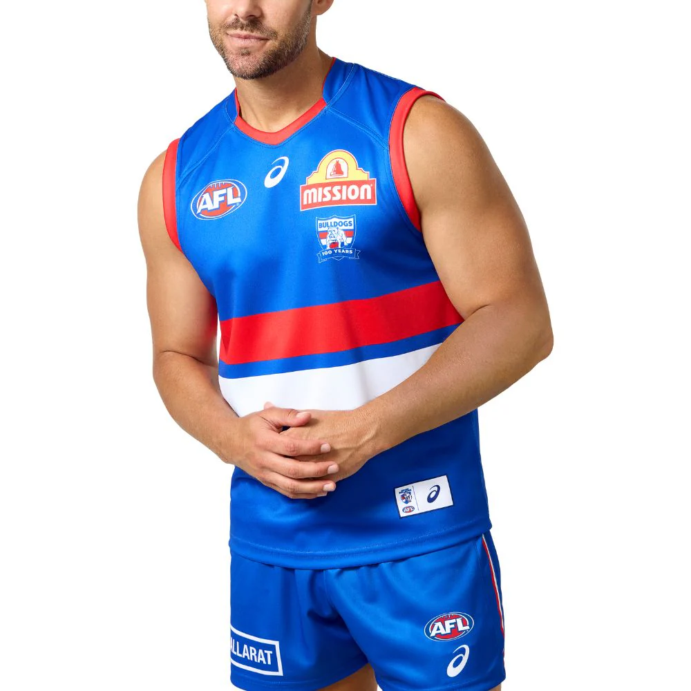 Western Bulldogs Authentic 100 Year Home Guernsey - Image 4