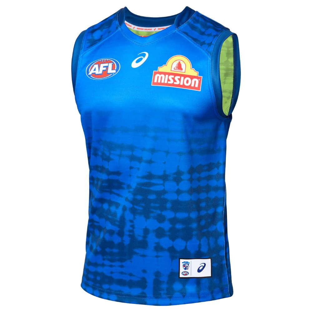 Western Bulldogs 2025 Authentic Reversible Training Guernsey