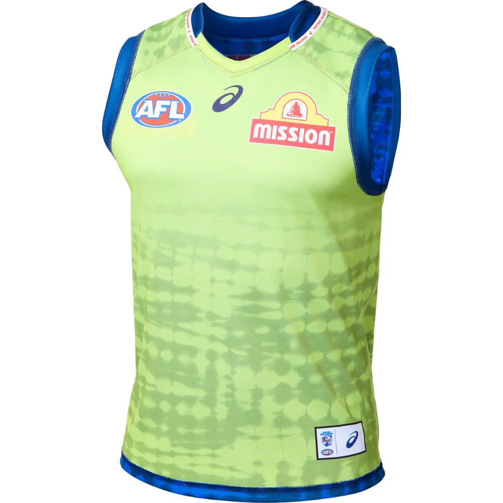 Western Bulldogs 2025 Authentic Reversible Training Guernsey - Image 2