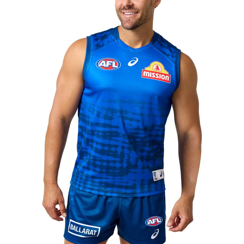 Western Bulldogs 2025 Authentic Reversible Training Guernsey - Image 5